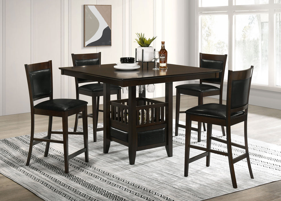 Jaden 5 Pc Counter Height Dining Sets - Visions in Furniture (La Mirada, CA)