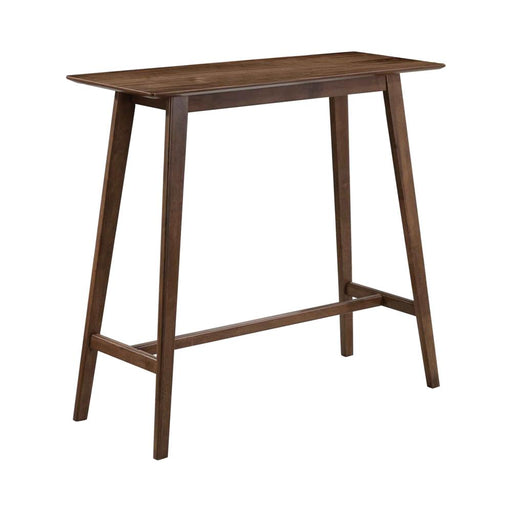 Finnick Rectangular Bar Table Walnut - Visions in Furniture (La Mirada, CA)
