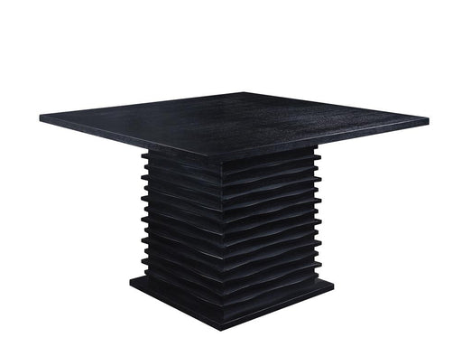 Stanton Square Counter Table Black - Visions in Furniture (La Mirada, CA)