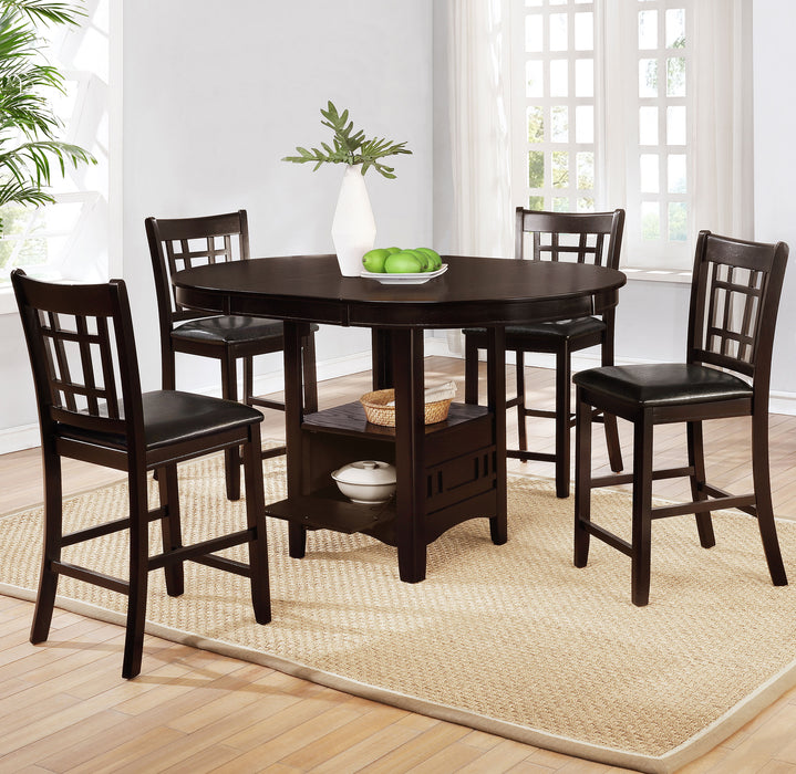 Lavon 5 Pc Counter Height Dining Sets - Visions in Furniture (La Mirada, CA)