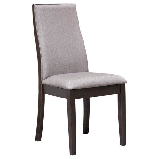 Spring Creek Upholstered Side Chairs Taupe (Set of 2) - Visions in Furniture (La Mirada, CA)