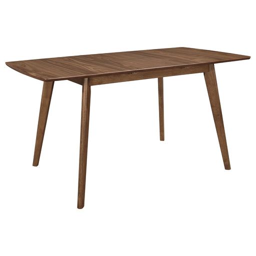 Alfredo Rectangular Dining Table Natural Walnut - Visions in Furniture (La Mirada, CA)