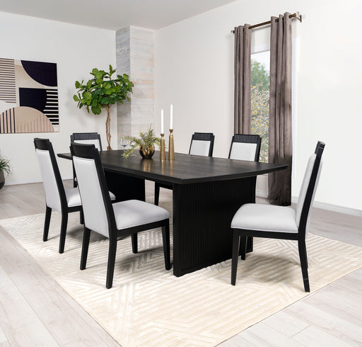 Brookmead 7 Pc Dining Set - Visions in Furniture (La Mirada, CA)