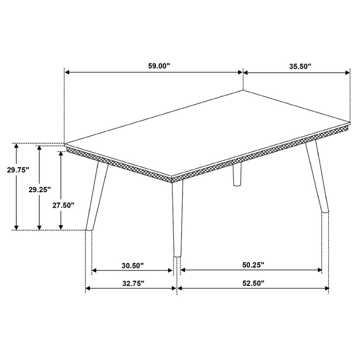 Onslow Dining Table - Visions in Furniture (La Mirada, CA)