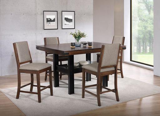 Patterson 5 Pc Counter Height Dining Set - Visions in Furniture (La Mirada, CA)