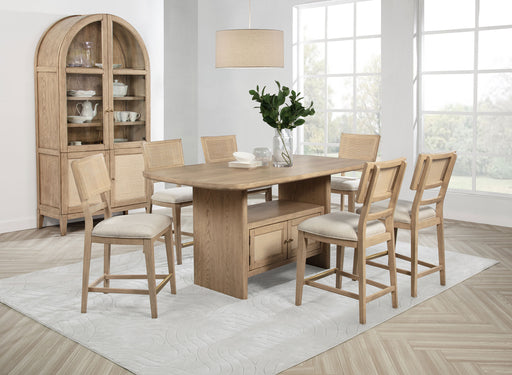 Kailani 8 Pc Counter Height Dining Set - Visions in Furniture (La Mirada, CA)