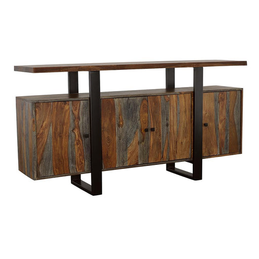 Ditman Server Grey and Black - Visions in Furniture (La Mirada, CA)