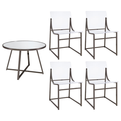 Jillian 5 Pc Dining Set - Visions in Furniture (La Mirada, CA)