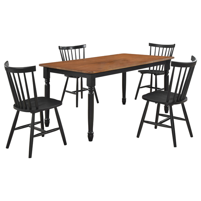 Hollyoak 5 Pc Dining Set - Visions in Furniture (La Mirada, CA)