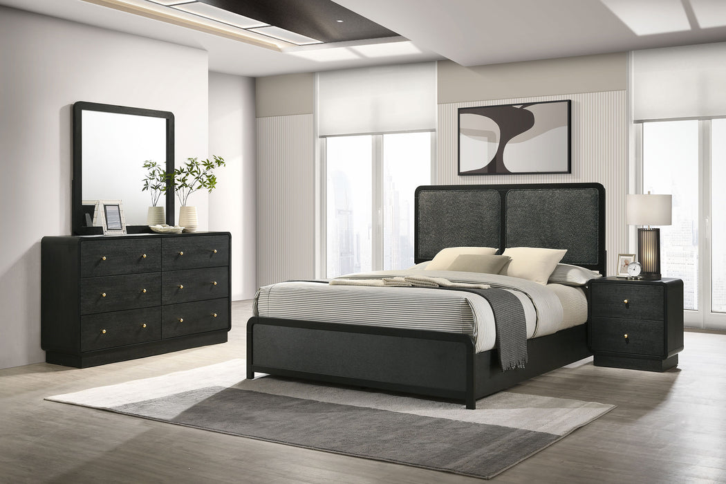 Cavelle 4 & 5 Piece Bedroom Set Queen & E.King - Visions in Furniture (La Mirada, CA)