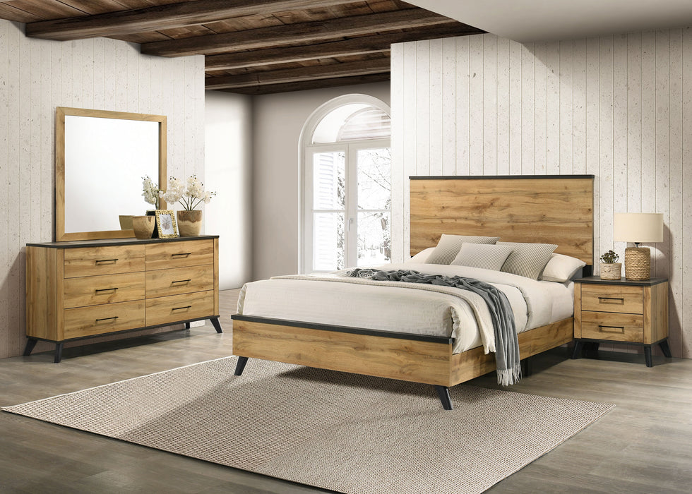 Kaywood 4 & 5 Pc Bedroom Set Full, E.King, Queen & Twin - Visions in Furniture (La Mirada, CA)