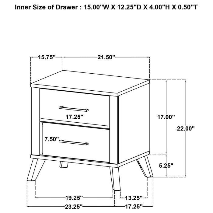 Kaywood Nightstand - Visions in Furniture (La Mirada, CA)