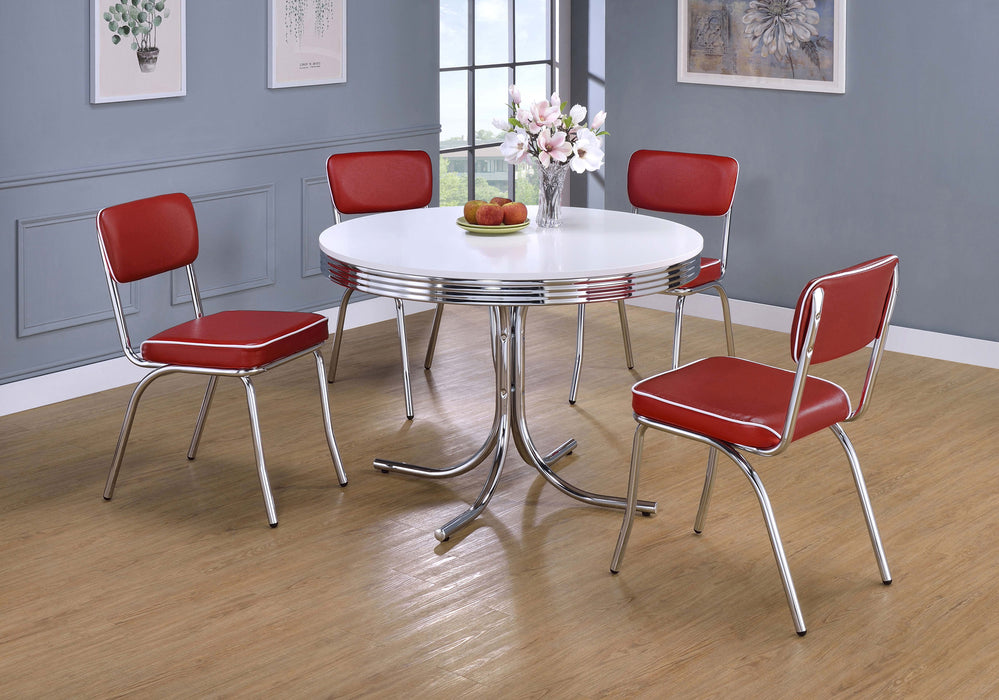 Retro 5 Pc Dining Sets - Visions in Furniture (La Mirada, CA)