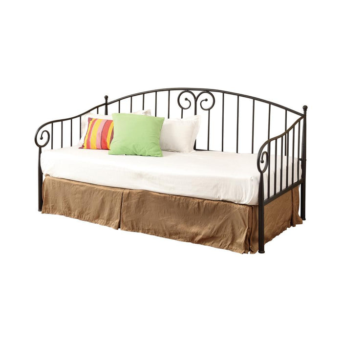 Grover Twin Metal Daybed Black - Visions in Furniture (La Mirada, CA)
