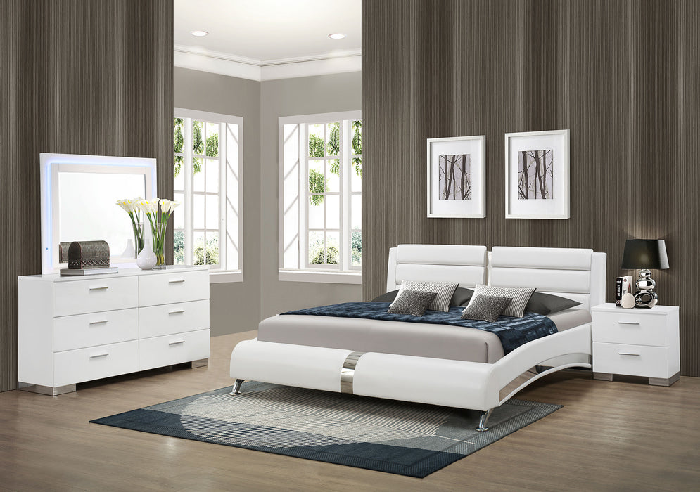 Jeremaine Bedroom Sets - Visions in Furniture (La Mirada, CA)