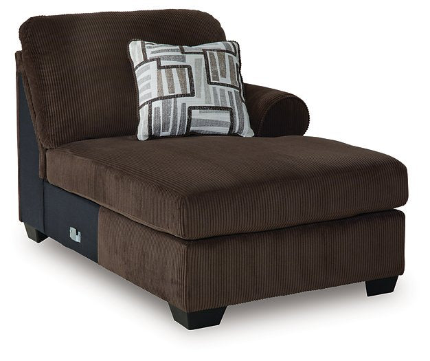 Kimlee Sectional with Double Chaise - Visions in Furniture (La Mirada, CA)