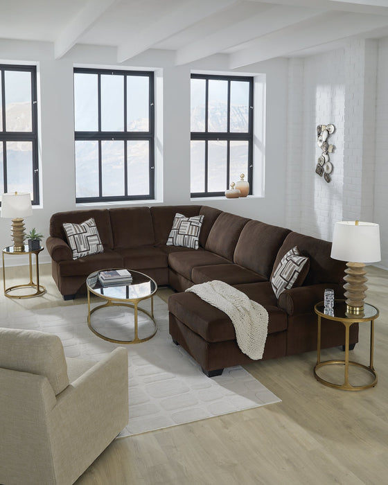 Kimlee Sectional with Chaise - Visions in Furniture (La Mirada, CA)