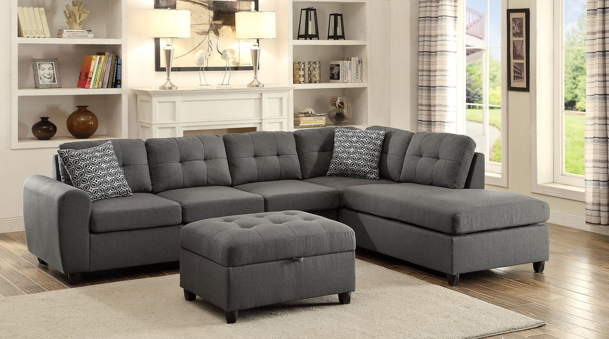 Stonenesse Stationary Sectionals - Visions in Furniture (La Mirada, CA)