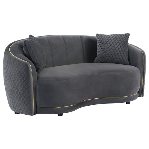 Brookside Stationary Loveseat - Visions in Furniture (La Mirada, CA)