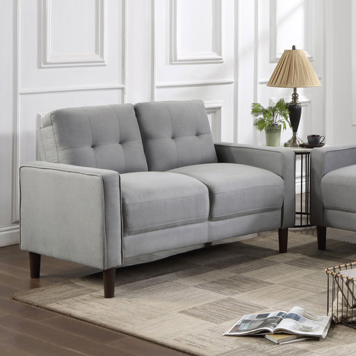 Bowen Upholstered Track Arms Tufted Loveseat - Visions in Furniture (La Mirada, CA)