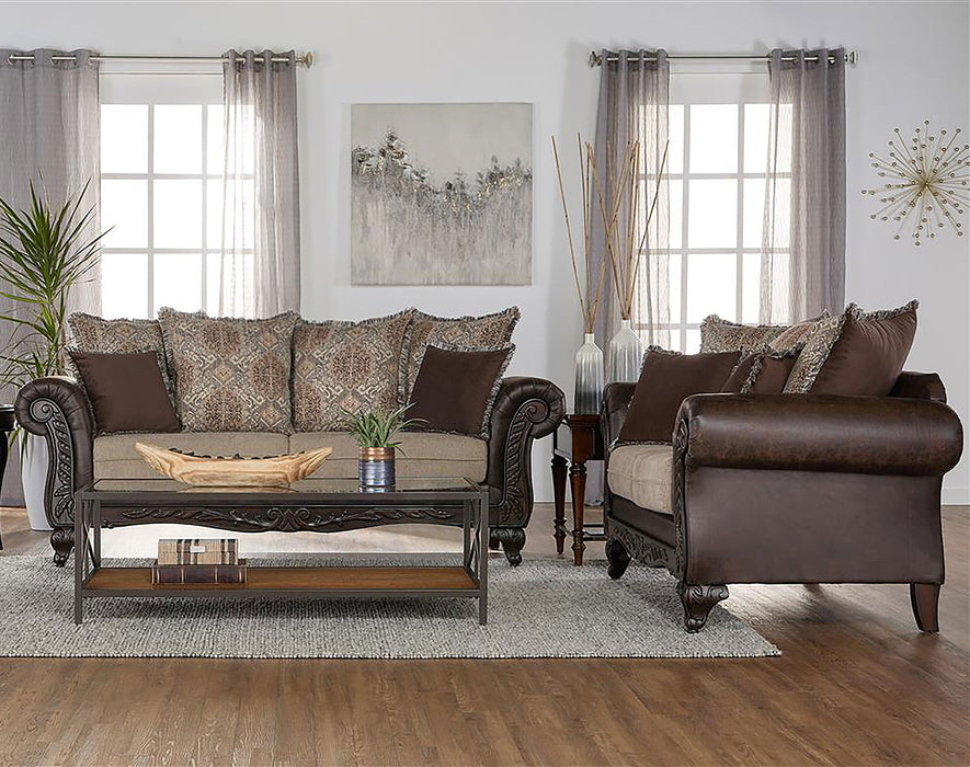 Elmbrook Stationary 2 Pc Set - Visions in Furniture (La Mirada, CA)