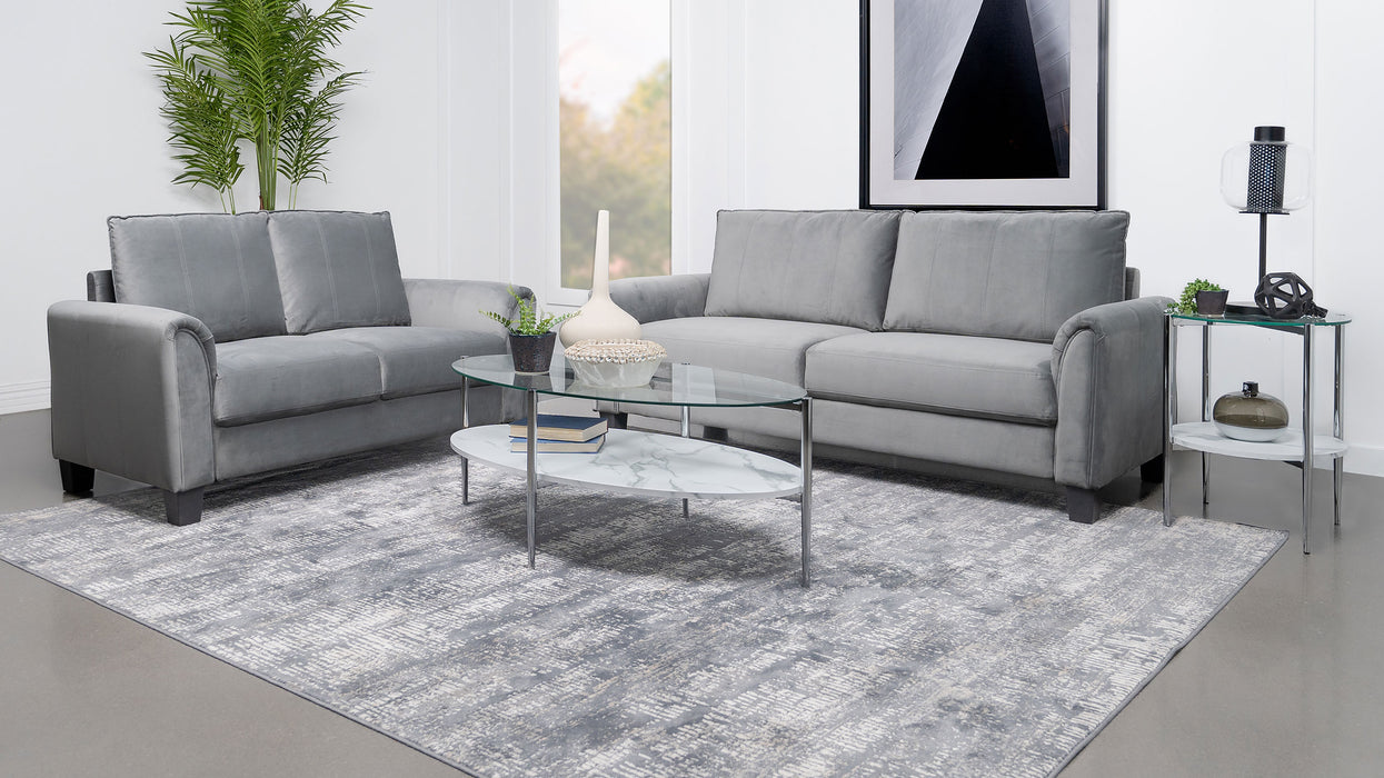 Davis Stationary 2 Pc Set - Visions in Furniture (La Mirada, CA)