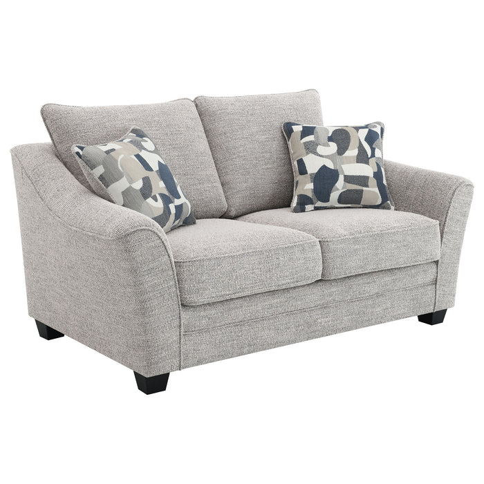 Tomkins Stationary Loveseat - Visions in Furniture (La Mirada, CA)