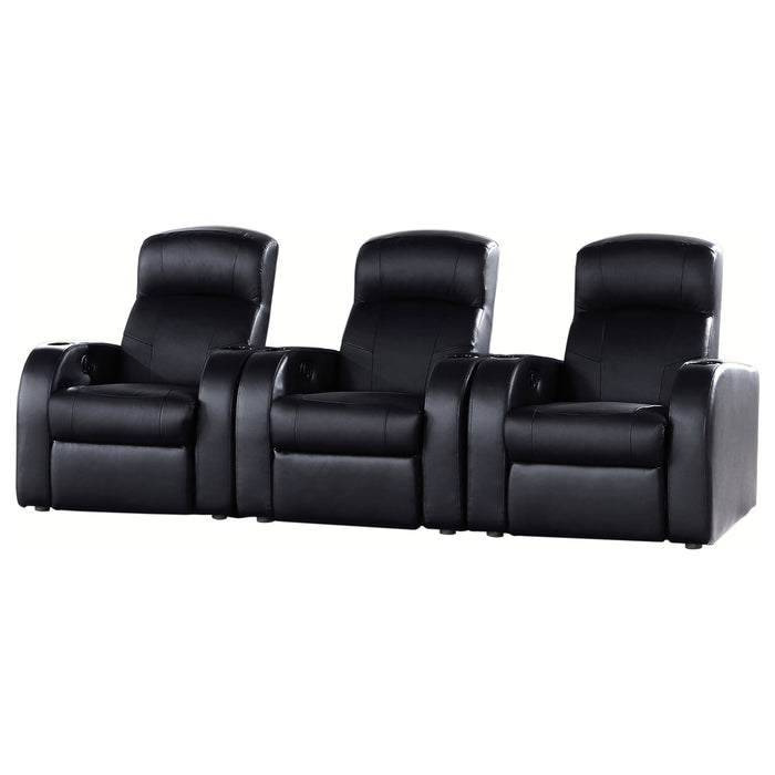 Cyrus Upholstered Home Theater Seating - Visions in Furniture (La Mirada, CA)