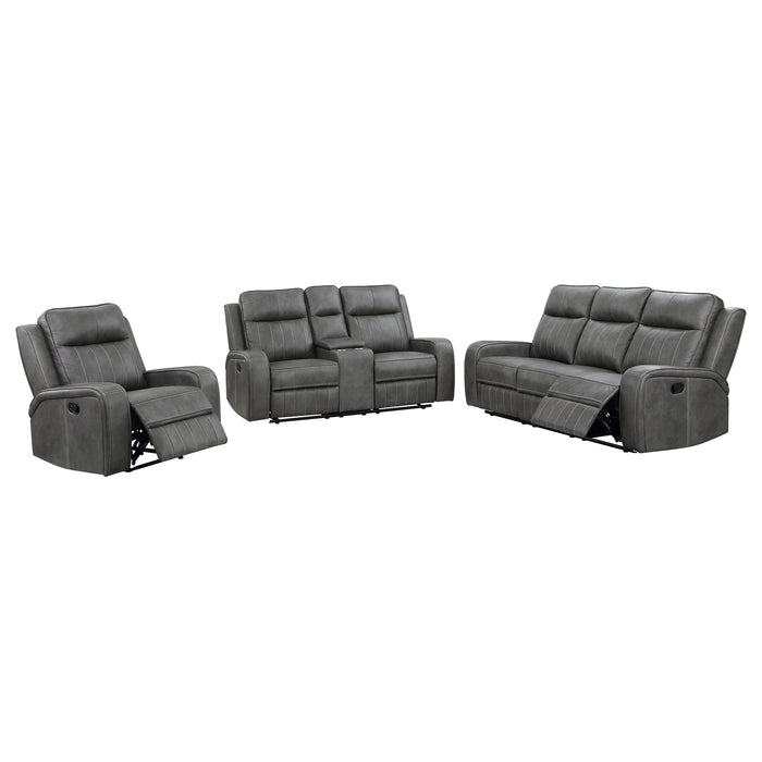 Raelynn Reclining 3 Pc Set - Visions in Furniture (La Mirada, CA)