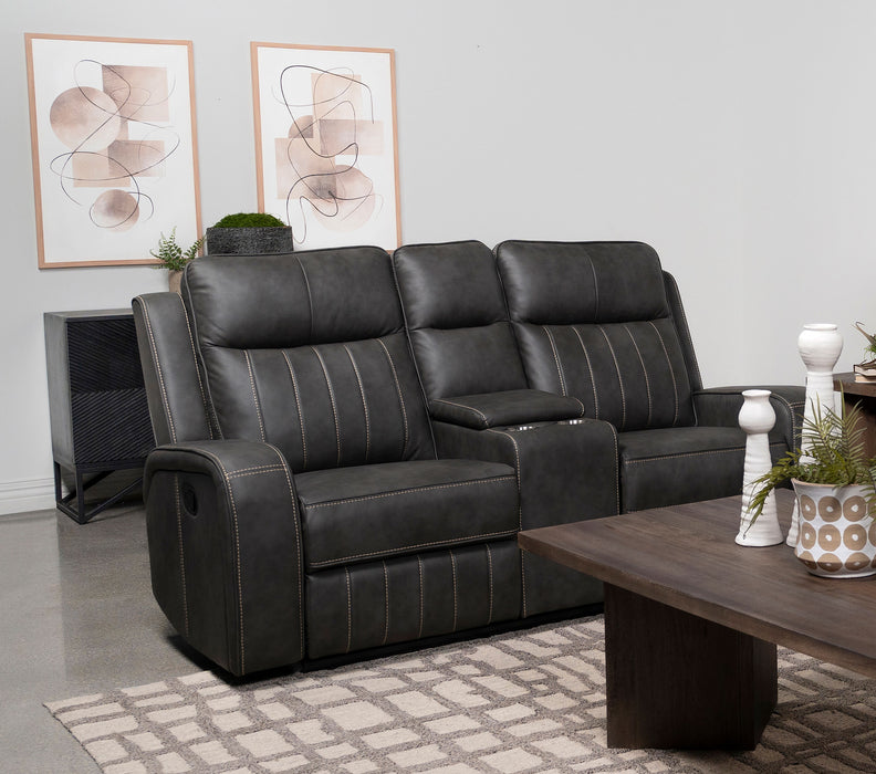 Raelynn Reclining Loveseat - Visions in Furniture (La Mirada, CA)