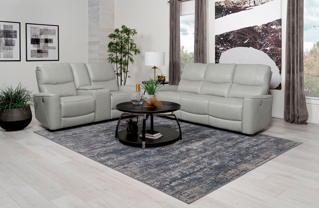 Greenfield Power Reclining 2 Pc Set - Visions in Furniture (La Mirada, CA)