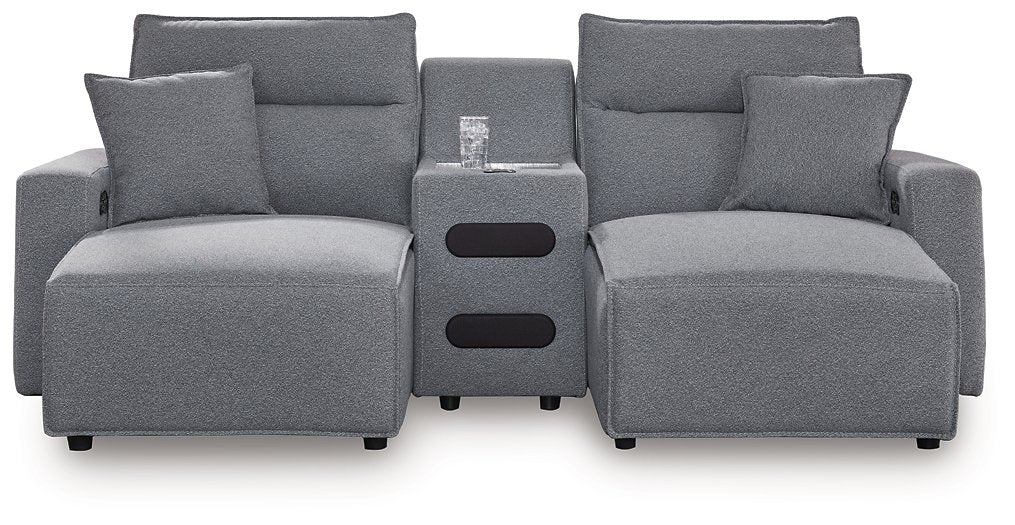 Modmax Power Reclining Sectional with Chaise - Visions in Furniture (La Mirada, CA)