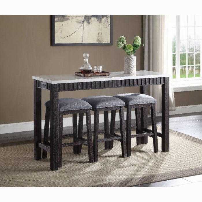 Necalli 4PC Pack Counter Height Table Set - Visions in Furniture (La Mirada, CA)
