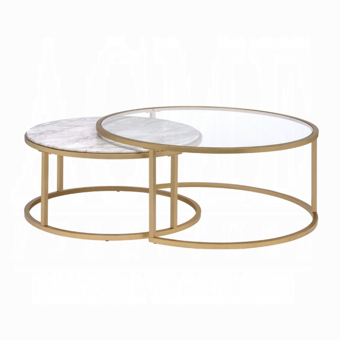 Shanish Nesting Table Set - Visions in Furniture (La Mirada, CA)