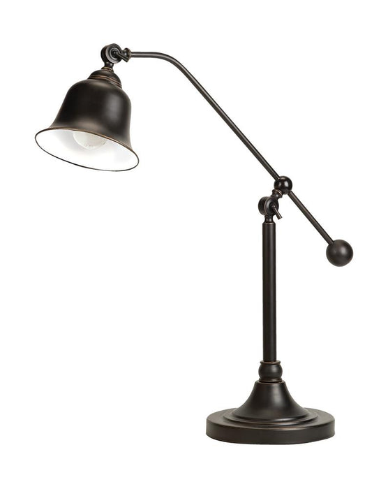 Eduardo Bell Shade Table Lamp Dark Bronze - Visions in Furniture (La Mirada, CA)