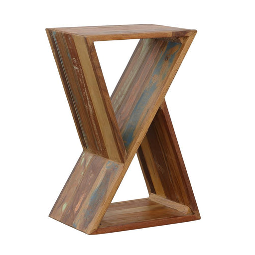 Lily Geometric Accent Table Natural - Visions in Furniture (La Mirada, CA)