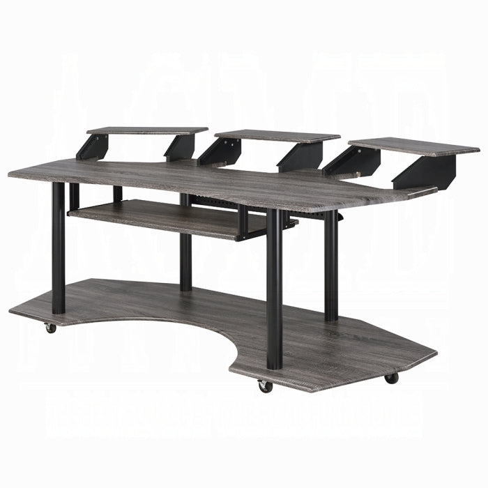 Eleazar 83-Inch Music Studio Desk - Visions in Furniture (La Mirada, CA)