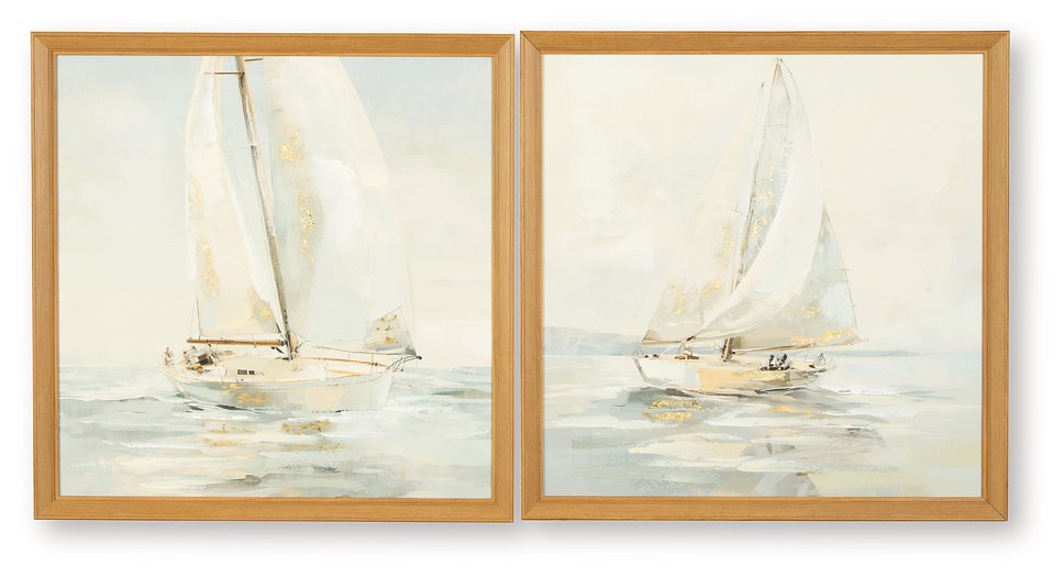 Winbrook Wall Art Set (Set of 2) - Visions in Furniture (La Mirada, CA)