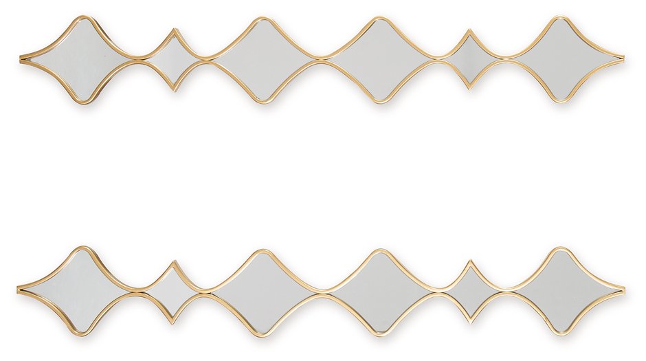 Harriswood Accent Mirror Set (Set of 2) - Visions in Furniture (La Mirada, CA)