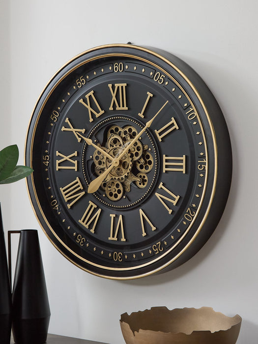 Dairton Wall Clock - Visions in Furniture (La Mirada, CA)