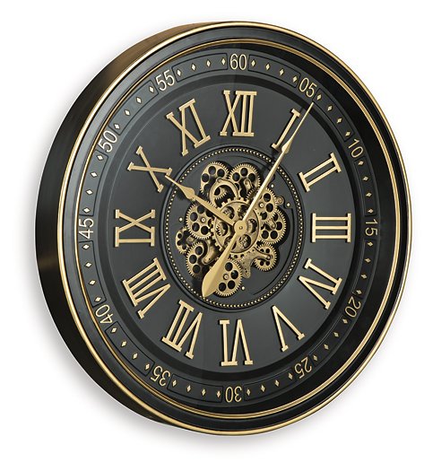 Dairton Wall Clock - Visions in Furniture (La Mirada, CA)