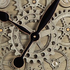 Gilover Wall Clock - Visions in Furniture (La Mirada, CA)