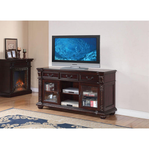 Acme Anondale TV Stand in Cherry 10321 - Visions in Furniture (La Mirada, CA)