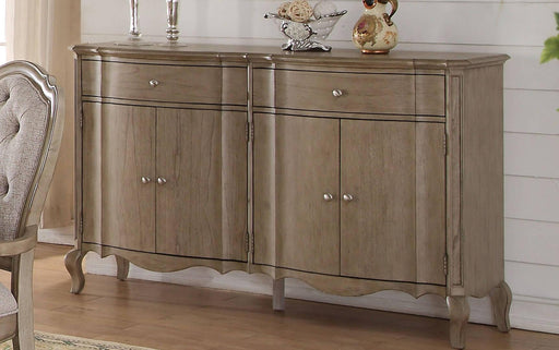 Acme Chelmsford Server in Antique Taupe 66056 - Visions in Furniture (La Mirada, CA)