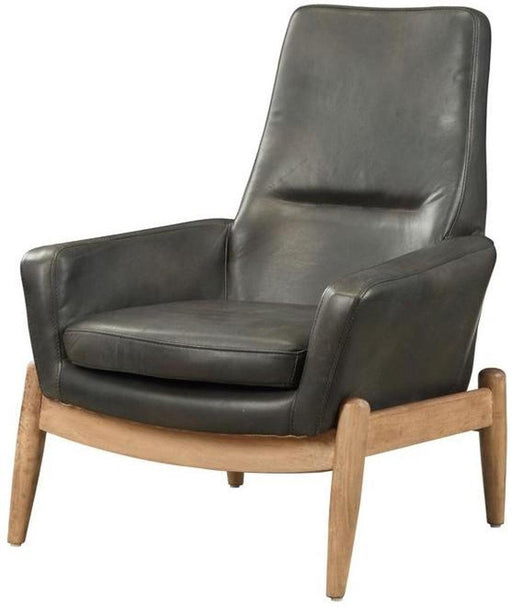 Acme Dolphin Accent Chair in Black 59533 - Visions in Furniture (La Mirada, CA)