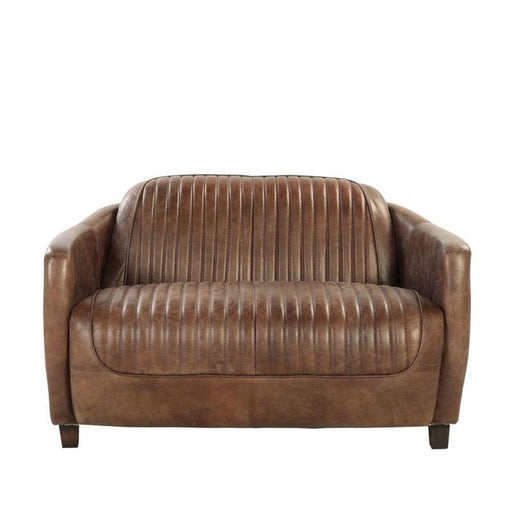 Acme Furniture Brancaster Loveseat in Retro Brown 53546 - Visions in Furniture (La Mirada, CA)