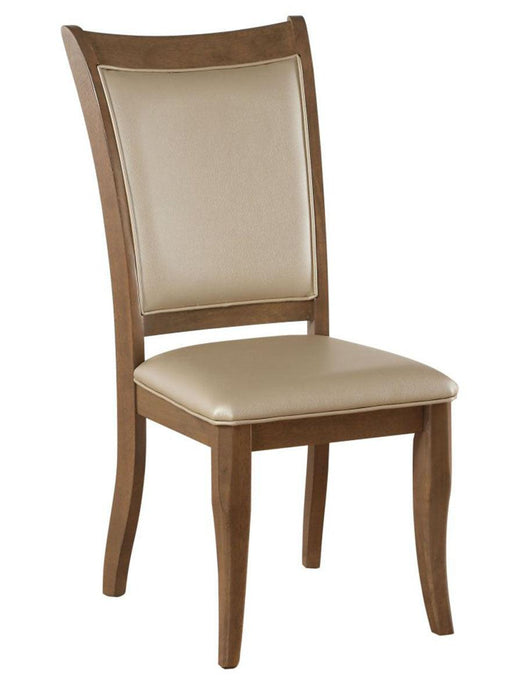 Acme Furniture Harald Side Chair in Beige and Gray (Set of 2) 71767 - Visions in Furniture (La Mirada, CA)