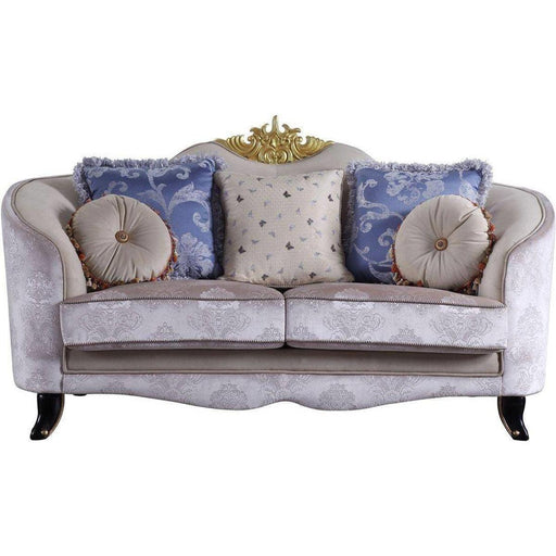 Acme Furniture Sheridan Loveseat in Cream 53946 - Visions in Furniture (La Mirada, CA)