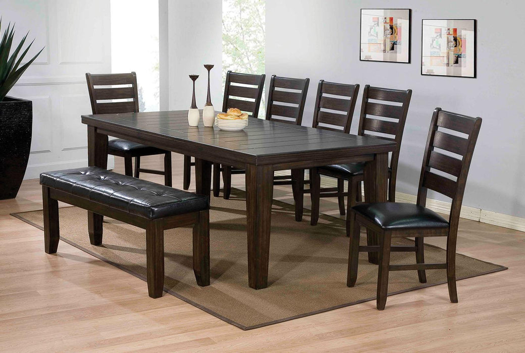 Acme Furniture Urbana Side Chair in Black and Espresso (Set of 2) 74624 - Visions in Furniture (La Mirada, CA)
