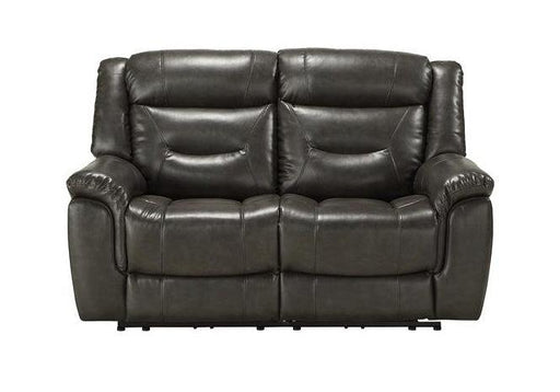 Acme Imogen Power Motion Loveseat in Gray Leather-Aire 54806 - Visions in Furniture (La Mirada, CA)